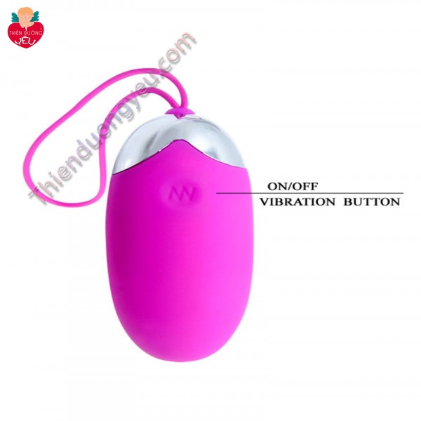 Trứng Rung Tình Yêu Pretty Love BerGer Không Dây 12 Chế Độ Massage Điểm G Cực Mạnh